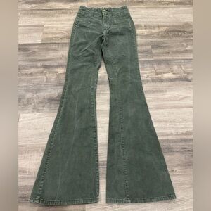 We the Free Jayde Cord High Rise Flare Corduroy, Size 25